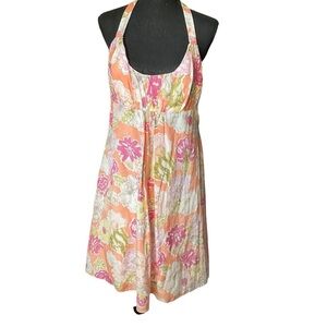 Alfred Angelo Vibrant Floral Backless Dress